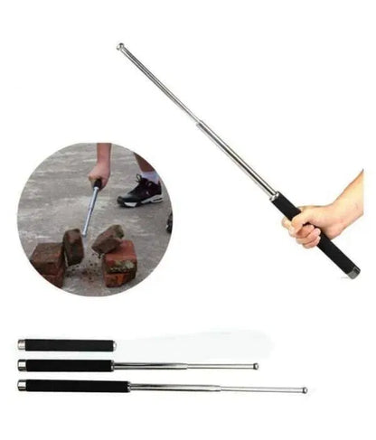 Personal Stick Security Professional Multitool Comfortable Grip Foldable Stick for Men and Women with Bag